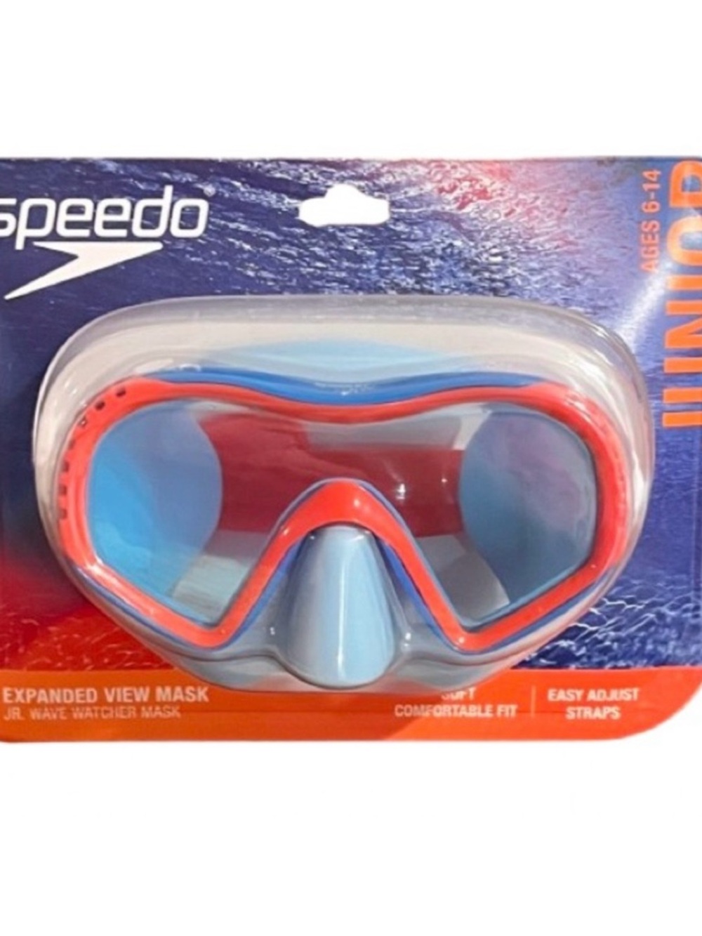 🆕- Speedo Junior Wave Watcher Goggles. Ages: 6-14